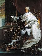 Francois Pascal Simon Gerard Portrait of Louis XVIII oil painting on canvas